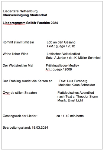 Programm